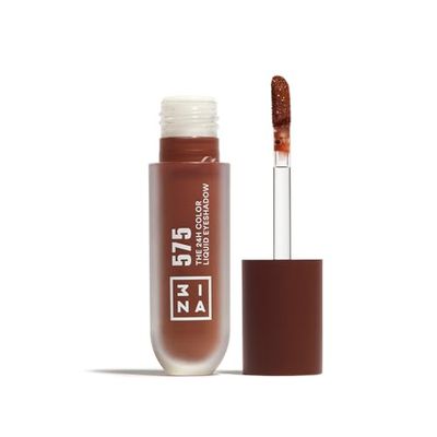 3INA MAKEUP - The 24H Color Liquid Eyeshadow 575 - Classic brown Liquid Eyeshadow - 24H Long-Wearing Waterproof Formula