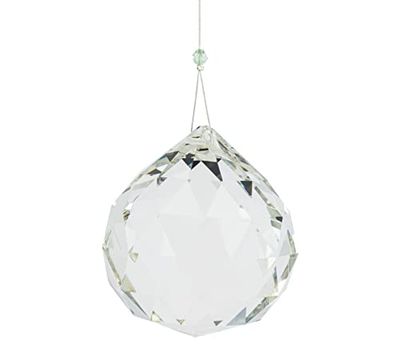 Tierra Zen Sfera di Vetro Feng Shui per Appendere 5 cm Diametro