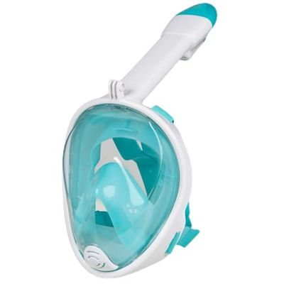 AquaSport Duikmasker, lichtblauw, S/M (4 stuks)