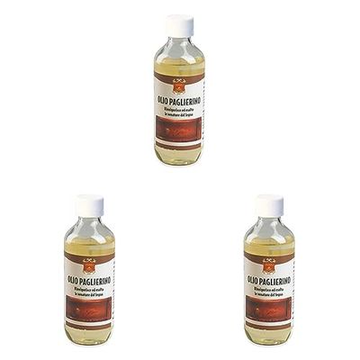 Gubra Olio Paglierino Flacone 200ml (Confezione da 3)