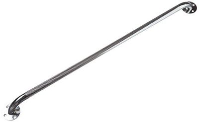 Homecraft Chrome-Plated Steel Grab Bar, Safety Rail and Mobility Aid for Bathroom for Elderly, Disabled and Handicapped Users, Indoor and Outdoor Attachment, 812 mm (32")