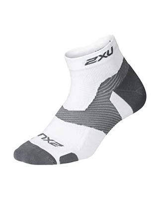 2XU Vectr Light Cush 1/4 Crew Sock meias unissexo adulto (embalagem de 1)