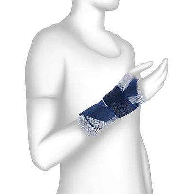Bauerfeind Vendaje de muñeca, ManuTrain,titán,derecho, talla 1