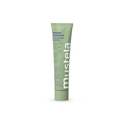 Mustela Crema Ricca Multiuso ai 3 Estratti di Avocado, Corpo, Neonati e Tutta la Famiglia - Idratazione Quotidiana per Zone Con Secchezza, 99,7% Ingredienti di Origine Naturale, Vegana (75ml)
