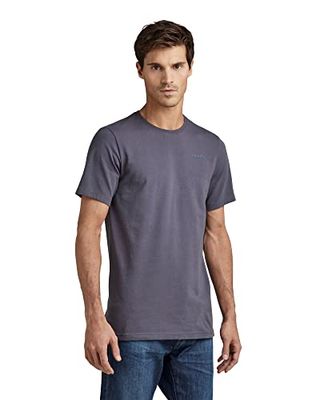 G-Star Raw Slim Base R T S T-Shirt heren , blauw (Fantem Blue C723-863) , S