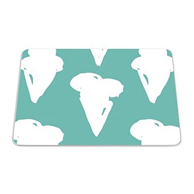 Questo Casa, Rectangle Digital Printed Mouse Pad, Non-Slip Base, for Office and Home, Size: 22 x 18 cm