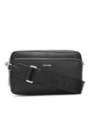 Calvin Klein Women's Must Camera Bag W/Pckt LG K60K608410 Crossovers, Black (Ck Black), OS