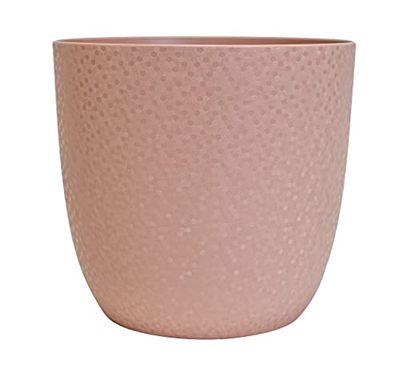 EDA - Ogenomskinlig kruka Ø 18,5 cm - naken rosa