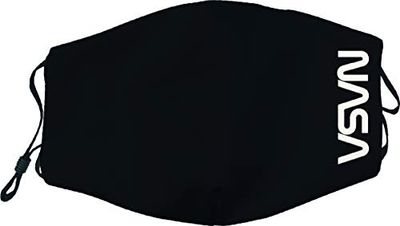 cotton division ACNASADMS003_A Mond-neusmasker, uniseks, zwart