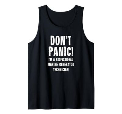 Marine Generator Technician Tank Top