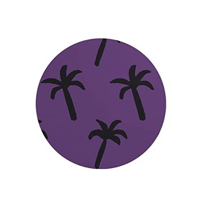Questo Casa, Ronde digitaal bedrukte muismat, antislip onderkant, voor kantoor en thuis, diameter: 22 cm