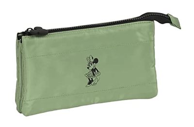 Minnie Mouse Triple Notebook "Mint Shadow", Militair Groen, Standaard, casual