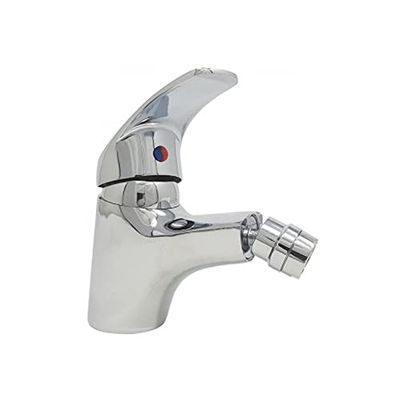 Rubinetto Miscelatore per Lavabo Bidet in Ottone Cromato con Testa Mobile