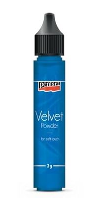 Pentart Velvet Powder 3g Blue, Mixed