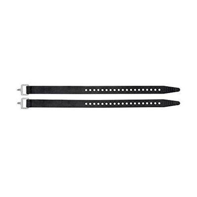 Tatonka Unisex – vuxen no-slip-rem 40 cm/par remmar, svart, 40 x 2 cm