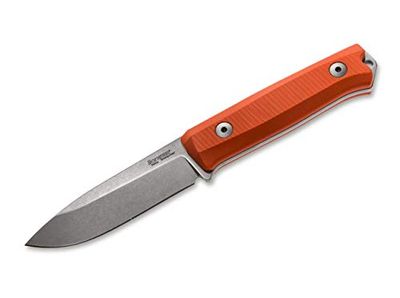 Lionsteel Unisex - volwassenen B40 G10 oranje rittenmes, 22,7 cm