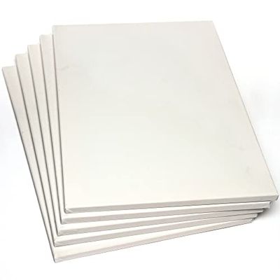 Baker Ross AG921 - Tela per pittura allungata, extra large, confezione da 5