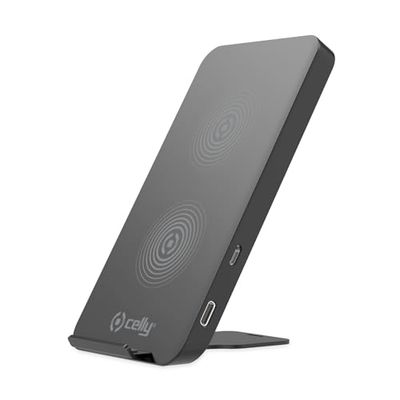 Celly Draadloze standaard Quick Charge - Zwart
