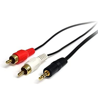 StarTech.com 90 cm 3,5 mm jack naar RCA audiokabel - St/St - jack/RCA kabel