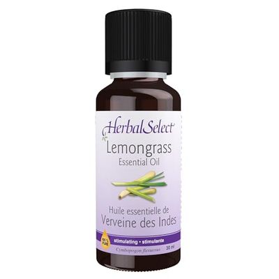 Herbal Select Lemongrass Oil,100% pure 30ml