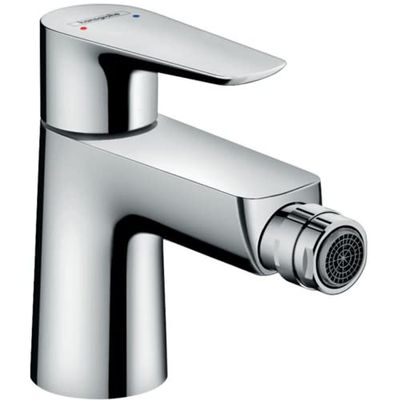 hansgrohe Talis E Misturador monocomando de bidé com aspirador Push-Open, cromado, 71721000
