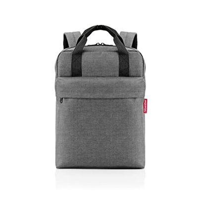 Reisenthel EJ7052 ALLDAY BACKPACK M TWIST SILVER Gym Bag Unisex Adult TWIST SILVER Size Unica