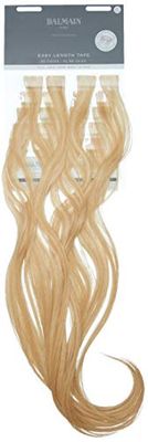 Balmain - Extension di capelli umani facili da lunghezza, 20 pezzi, lunghezza 55 cm, 10 g, biondo chiaro naturale, 82 g