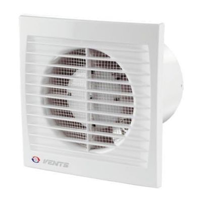 Vents Ventola per casa/bagno, diametro 100 mm, 12 V, colore: bianco