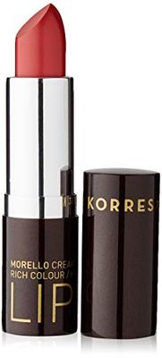 KORRES Natural Morello Creamy Lipstick, Blushed Pink, Vegan