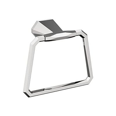 Amerock | Anello portasciugamani | 141 mm | Cromato | St. Vincent | Porta asciugamani | Hardware da bagno | Accessori da bagno