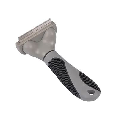 LOVE STORY Speciale borstel met ergonomische handgreep, 9,5 x 16 cm, grijs/zwart