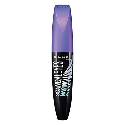 Rimmel London Mascara Volumizzante ScandalEyes Wow, Volume 11x, Ciglia Effetto Wow, Extreme Black