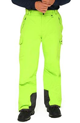 ARCTIX Snow Sports Cargo Pants, Pantaloni da Neve Uomo, Lime, 4X-Large (52-54W 30L)