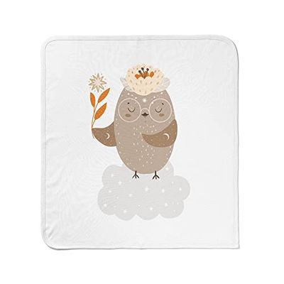 Questo Casa, Manta de Bebé para Niños y Niñas, Muselina, Manta para Asiento de Coche y Cuna, Tamaño: 80x80 Cm