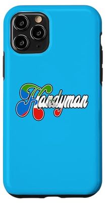 Handyman Equatorial Guinean Vintage Heritage DNA Flag Case for iPhone 11 Pro