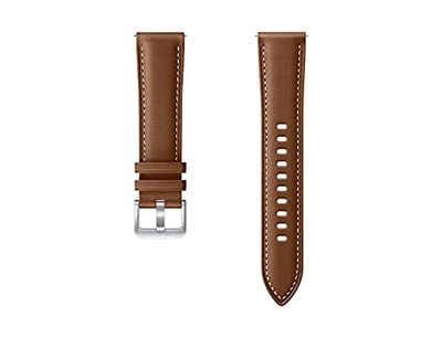 Samsung ET-SLR85 Bande Marron Cuir véritable [Version EU]