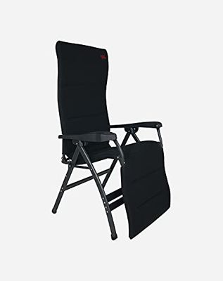 Crespo Sun Lounger Aluminium Black One Size