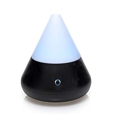 pajoma Aromadiffuser, ultrasone luchtbevochtiger met ledlicht, luchtbevochtiger aromatherapie diffuser (zwart)