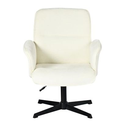 39F FURNITURE DREAM Fauteuil Blanc pour Enfant, Style Moderne, Parfait pour Les Chambres d'enfants, Design Confortable et Peu encombrant