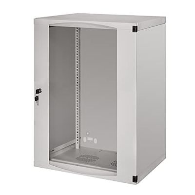 Logilink Professional W15F64G Boîtier Mural Monobloc Gris 48,3 cm