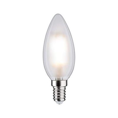 Paulmann 28637 Lampadina LED candela 2 lampadine da 5 Watt opaco lampadina a bulbo illuminazione 2700 K E14