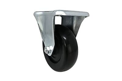 Berger matériel 9786 400 Series 10,2 cm Polypropylène Roue plate Caster rigide, 124,7 kilogram Capacité de charge