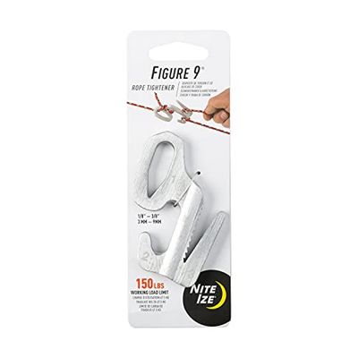 Nite Ize Figure 9, zilver, L, NI-F9L-02-09