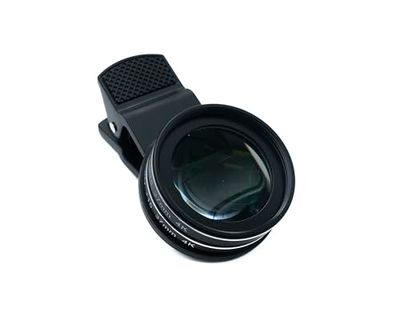 SYSTEM-S Lente macro 15 x zoom Close Up Filter Kit con clip sacchetto nero