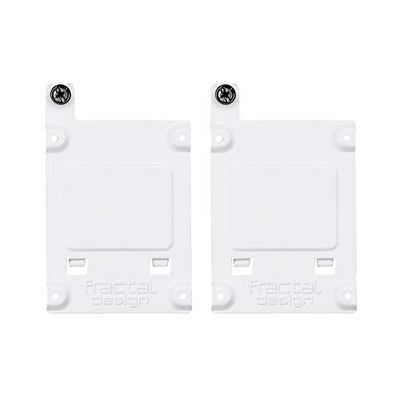 Fractal Design SSD Bracket Kit Accessory, Type A, 2,5", Thumbscrew, White (2,Pack)