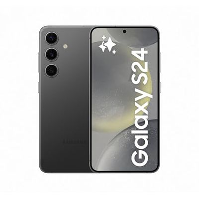 Samsung Smartphone Galaxy S24 AI, telefono cellulare Android senza contratto, 8 GB RAM, 128 GB di memoria, fotocamera da 50 MP, lunga durata della batteria, onice nero, produttore di 3 anni