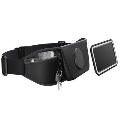 SHAPEHEART Innovazione francese, Cintura magnetica sportiva per telefono Supporto cellulare Impermeabile con tasca magnetica