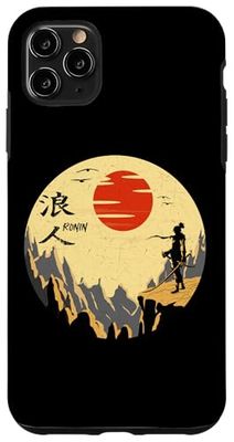 Vintage Fighter Retro Japanese Samurai Warrior Art Case for iPhone 11 Pro Max