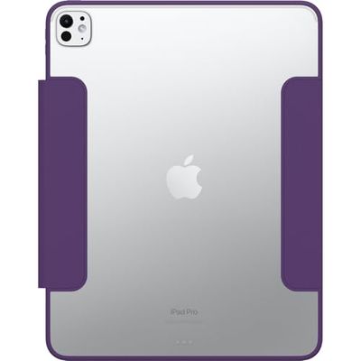 OtterBox Symmetry Folio Case for iPad Pro 13" (2024), Shockproof, Drop proof, Slim Protective Folio Case, Tested to Military Standard, Purple