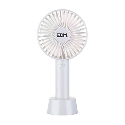 Oplaadbare handventilator, 4,5 W, compact en praktisch. Met vleugels van 10,6 x 6,5 x 22 cm, ideaal om overal af te koelen. Neem hem mee en geniet van de frisse lucht!